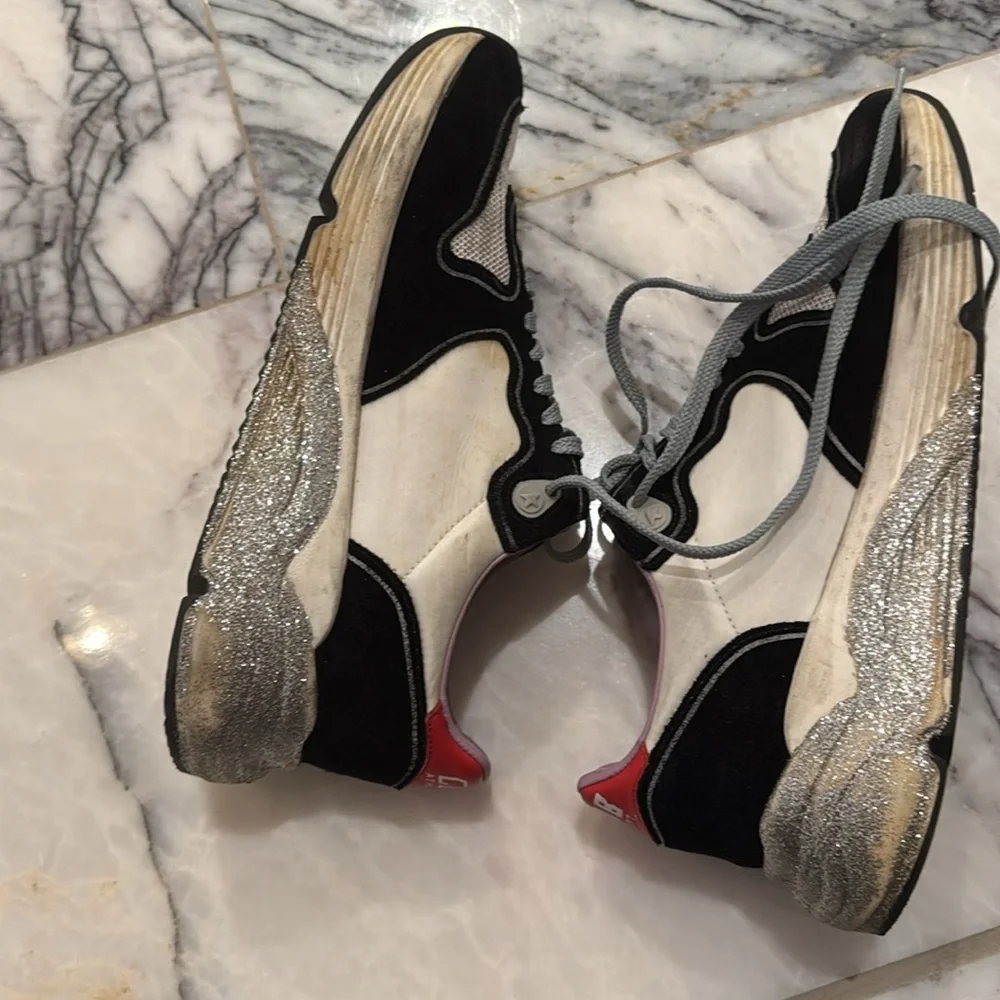 Golden Goose Running Sole Sneakers Size 37 - Picture 12 of 14